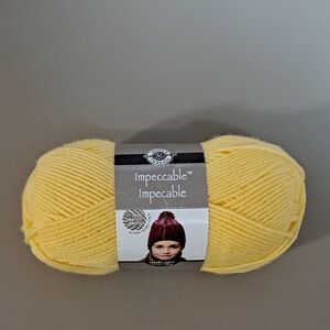 Impeccable Yarn 1 Skein Butterscotch Acrylic Yarn